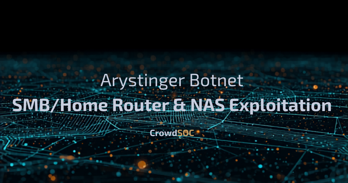 AryStinger: The Botnet Built on Forgotten Hardware