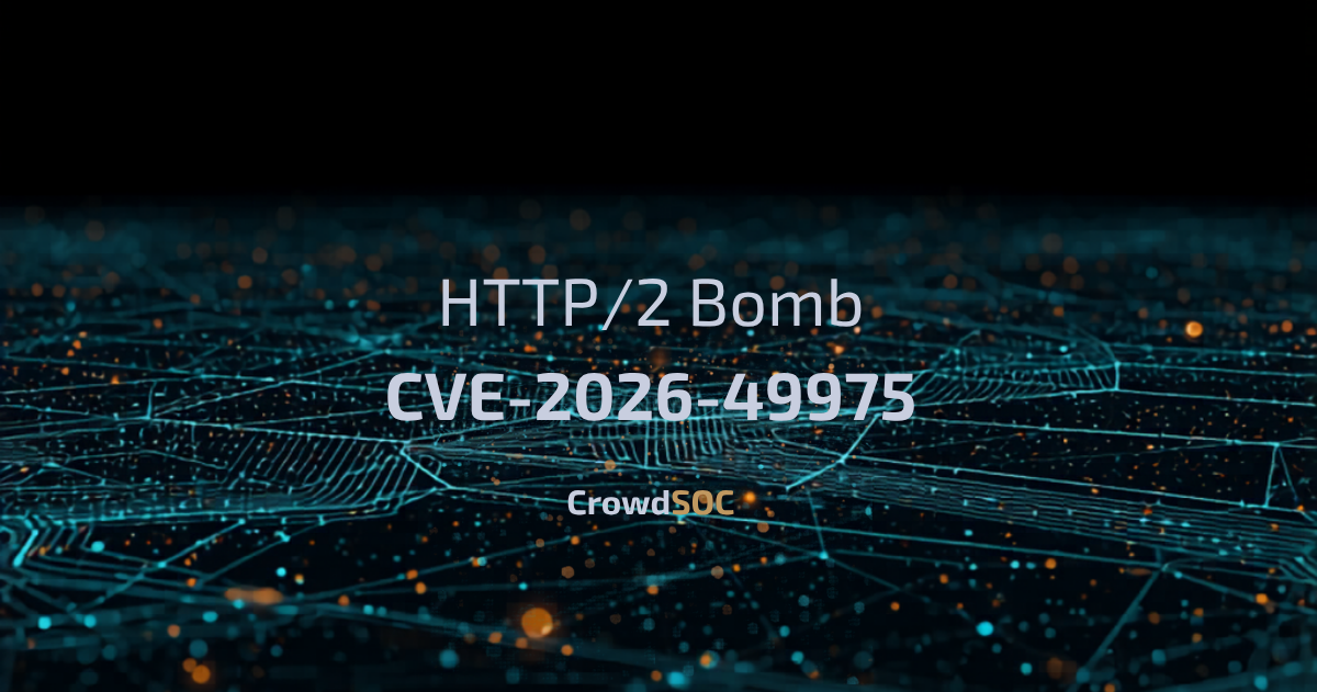 HTTP/2 Bomb (CVE-2026-49975): One Connection, 32 GB Gone in Seconds
