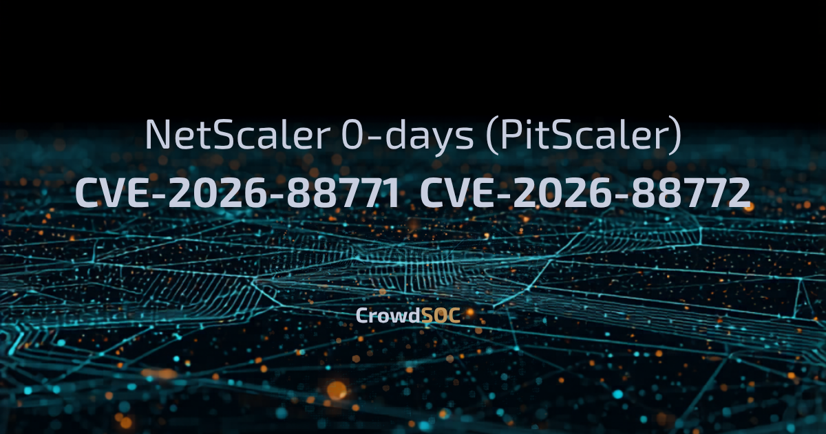 Citrix NetScaler Zero-Days (CVE-2026-88771 and CVE-2026-88772): A Skeleton Key at the Network Edge